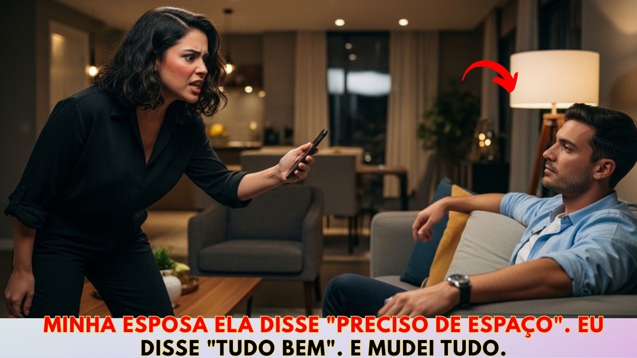 Minha Esposa Disse “Me Dá Espaço Pra Pensar Se Ainda Te Amo”… Eu Dei o Infinito e Ela Descobriu Tard