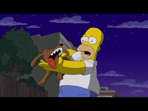 Simpsons: "Your bark is worse than your bite!"