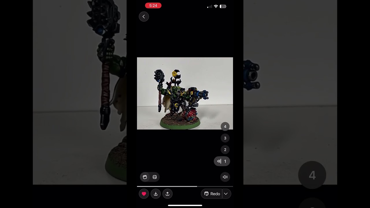 Ufthak Blackhawk, Bad Moon, Warboss, Kunning, Ork, Warhammer 40K, Grok, Imagine