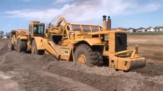 Caterpillar 627B push pull
