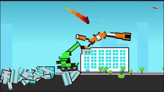 Mechastick Fighter: MechaSnake Vs Tank UPDATE screenshot 5
