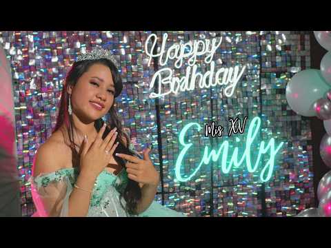 XV Años de Emily | Una noche mágica capturada para siempre