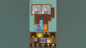 Puzzle cats - gameplay walkthrough (ios & android ) #shorts #game #funny