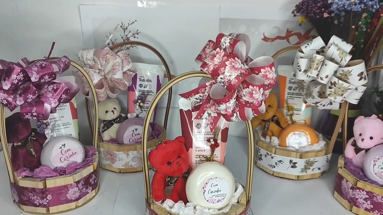 NOVA OPÇÃO DE PRESENTE NA CESTA TAM 13 COM INDICAÇÕES DE FITAS E PRECIFICAÇÃO