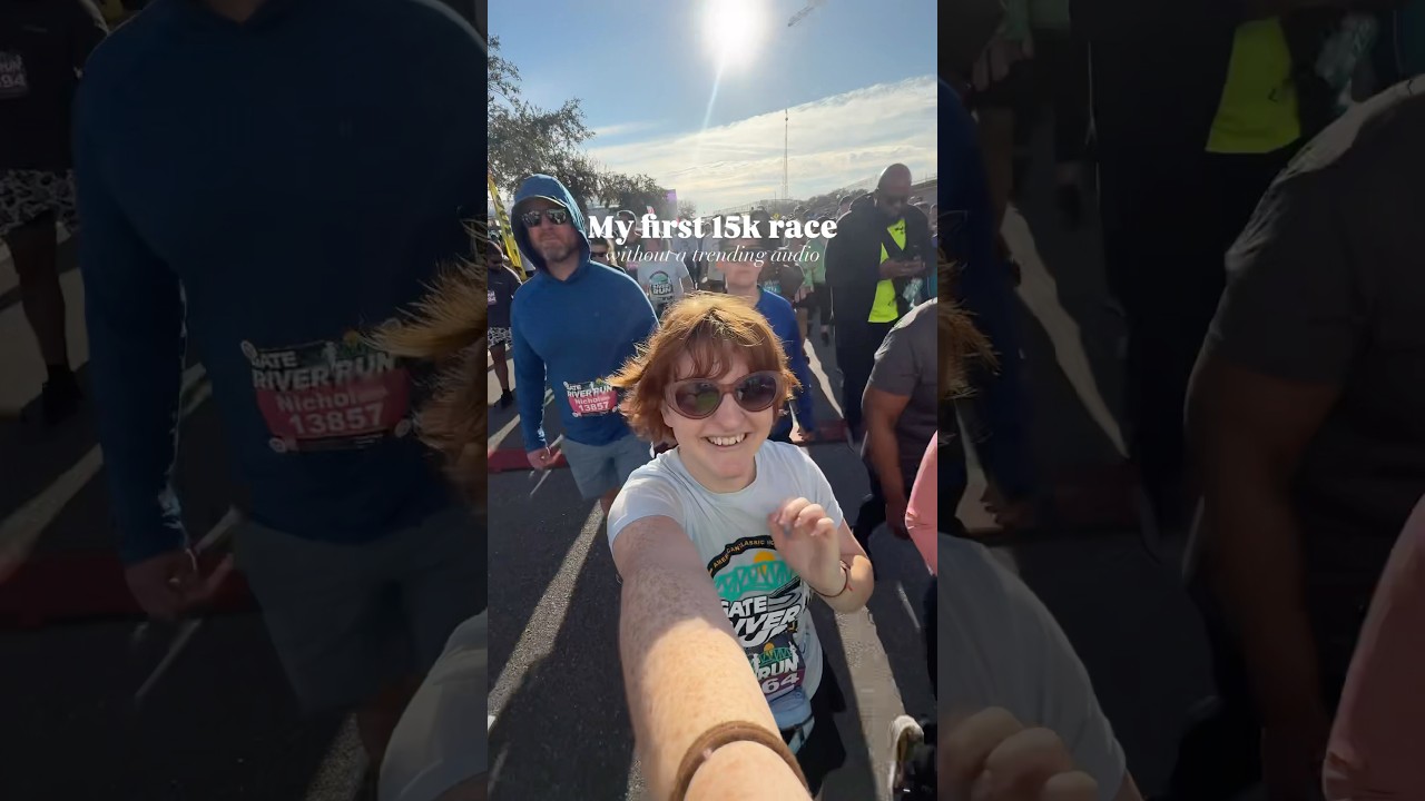 I ran my first 15k race!!