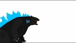 Godzilla front view test