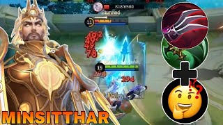 WTF MINSITTHAR!!😱 THIS NEW COMBO IS A CHEAT CODE TO RANK UP QUICKLY IN 2025l MOBILE LEGENDS.