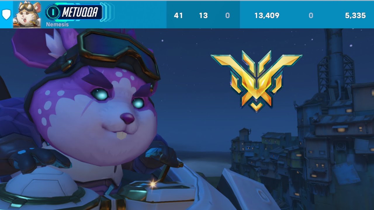 Overwatch 2 Wrecking ball Junkertown. SEASON 15