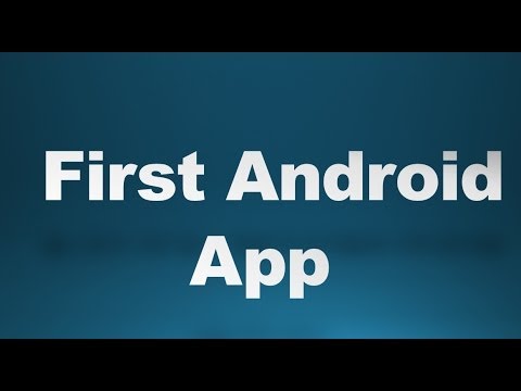 android tutorial for beginners 4 how to create first android app - YouTube