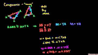 Geometry 041 Congruent Triangles and SSS Urdu