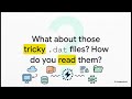 Databricks: Read csv ,txt,parquet,dat files in Spark