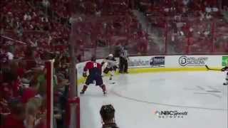 Alex Ovechkin lands a huge hit - 2012 Eastern Quarterfinals - Bruins @ Capitals 4/16/12 [Game 3]