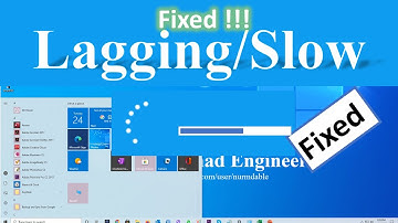 Quick Fix - How To Fix Windows 10 Lagging Slow Problem | Fix Windows 10 lag