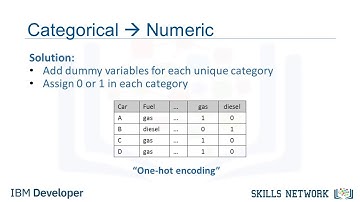 Turning categorical variables into quantitative variables in Python - Data Analysis with Python