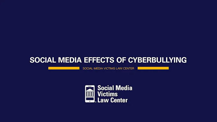 Effects of Cyberbullying | Social Media Victims Law Center