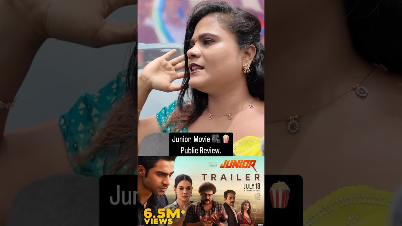 Junior Public Review And Reaction | Kireeti Reddy, Sreeleela, Genelia Deshmukh | Movie Darshan