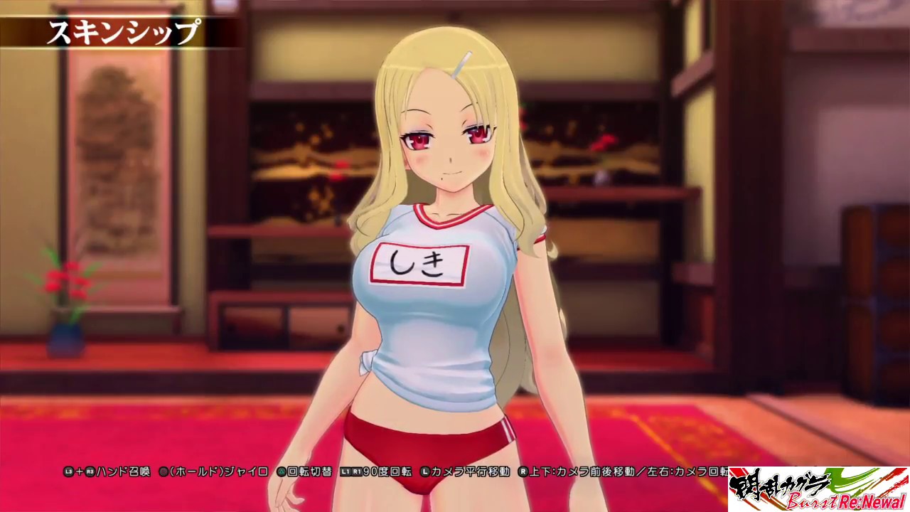 Senran Kagura Burst Re:Newal details costumes, Diorama, and Skinship -  Gematsu