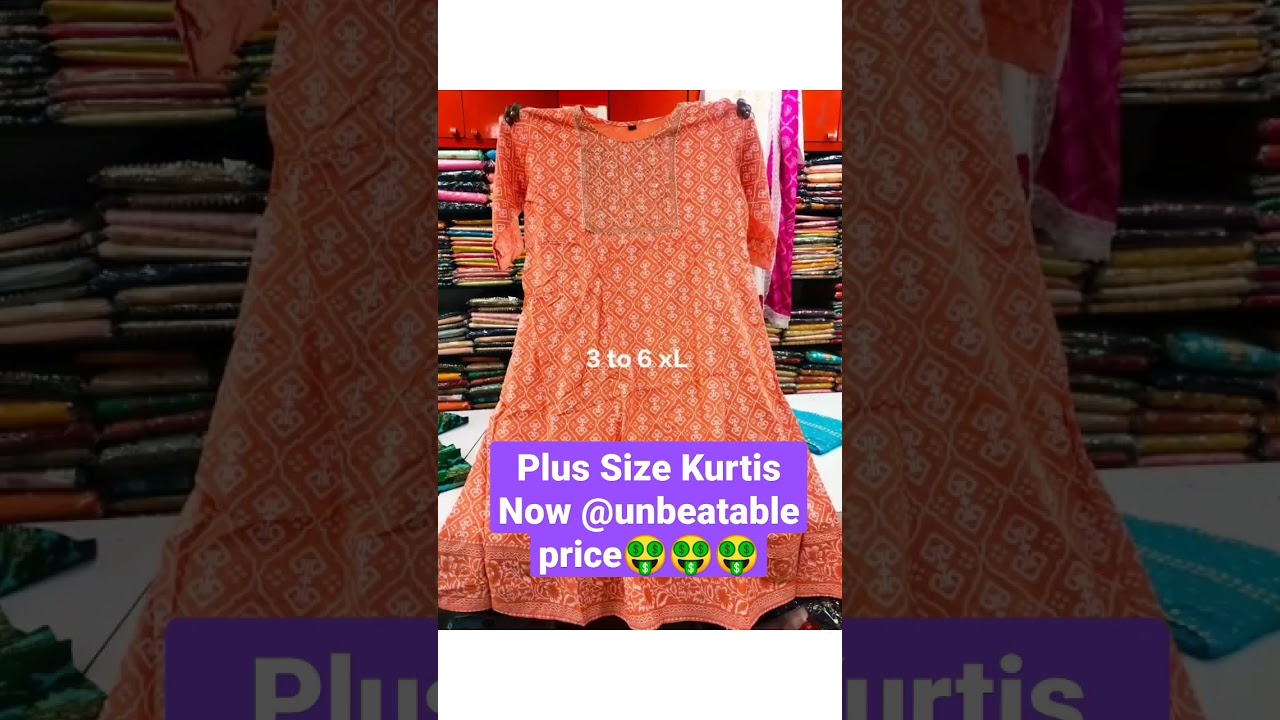 Plus Size Kurtis @unbeatableprice | Budget Shopping