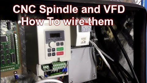 Episode 15  2.2kw CNC spindle and VFD: How to wire them up