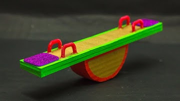 First Class Lever | Seesaw Working Model