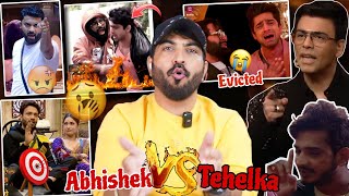 #BIGGBOSS17 ABHISHEK VS TEHELKA ARUN FIGHT EVICTION  MUNAWAR KE DOST EXPOSE? VICKY ANKITA TARGET