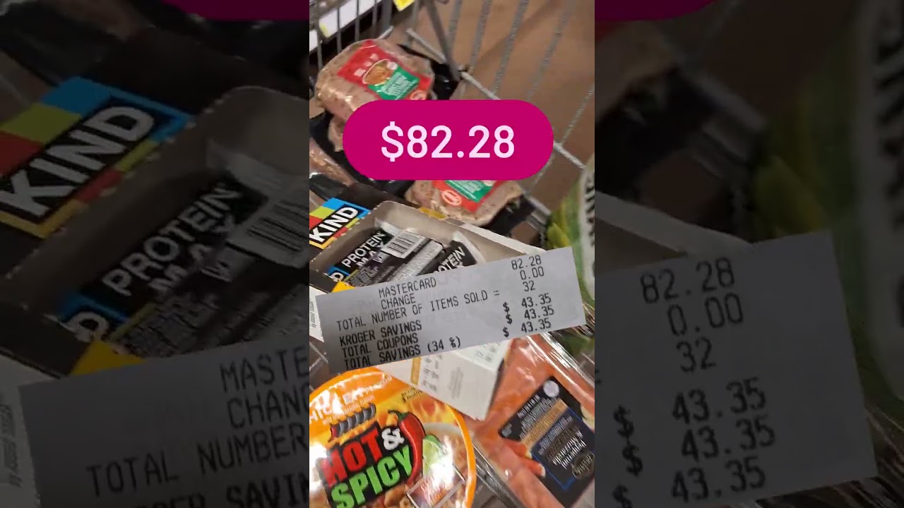 Kroger Price Reveal