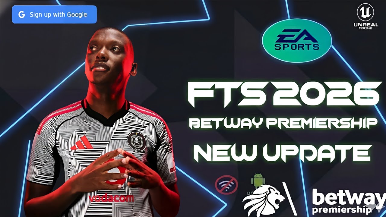 FTS 2026 Betway Premiership Mod Apk + OBB (офлайн) Африканская лига