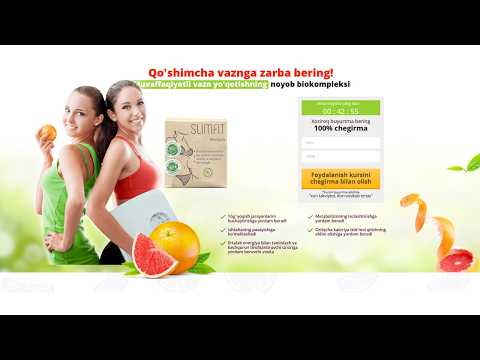 SlimFit - capsules for weight loss (free, Uzbekistan)