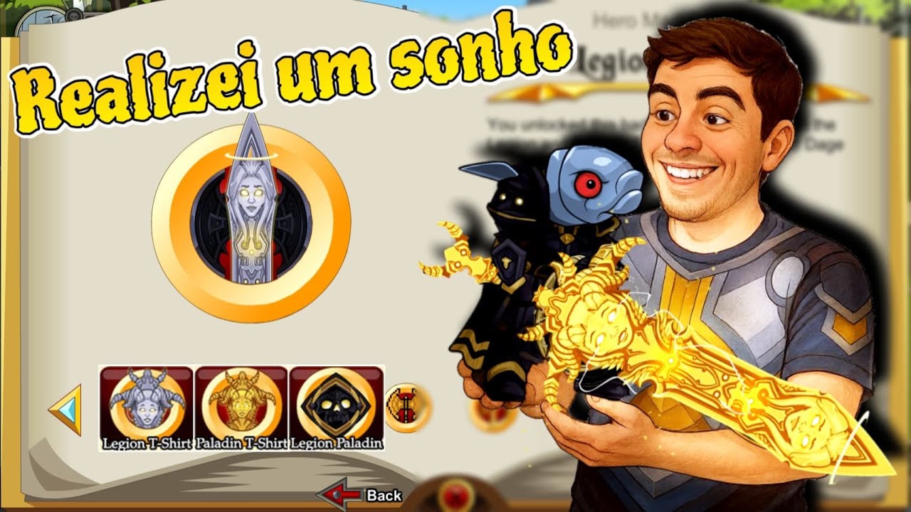 REALIZEI UM SONHO DE LONGA DATA NO AQW! - YouTube