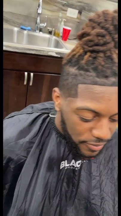 Drop fade with loc’s - YouTube