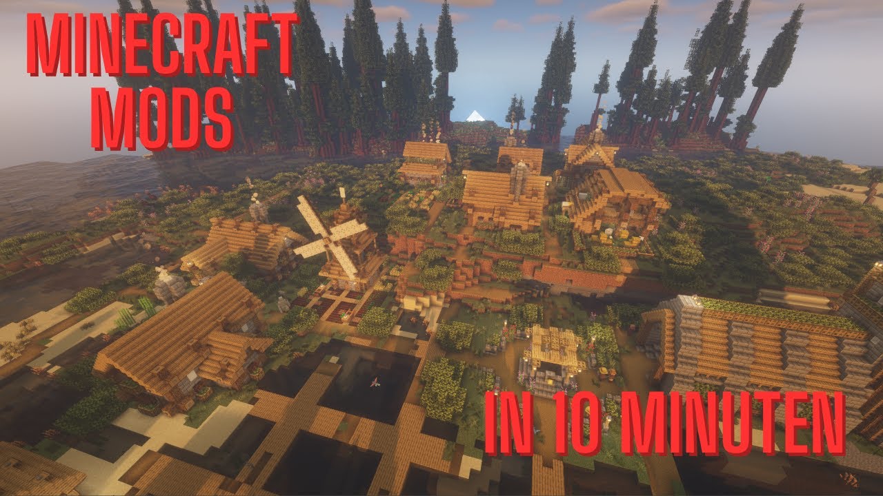 Minecraft mods herunterladen in 10 Minuten! YouTube