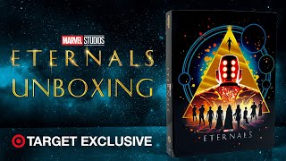 Eternals Target Exclusive 4k Ultra HD + Blu-Ray Unboxing