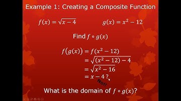 Lesson 2.5 Function Composition