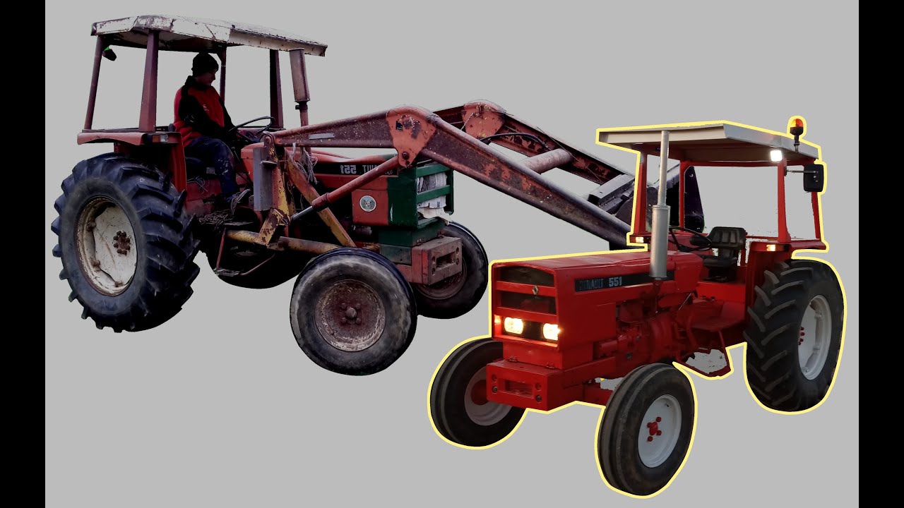 Rénovation d'un Renault 551