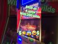 RARE Sahara Gold bonus goes absolutely WILD! 💰 #LightningLink #200Wilds #Jackpot