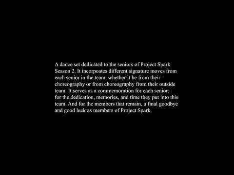 A Gift for the Seniors || Keeping Your Head Up - Birdy (Don Diablo Remix) || Sparkworks 2.0