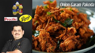 Venkatesh Bhat makes Onion Garam Pakoda| onion pakoda recipe in Tamil screenshot 4