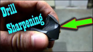 Sharpening drill bits for metal, drill sharpening by hand.