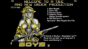 Atari ST Compacted Disk (CD) Scrollers [1080] New Order CD #022