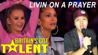 Absolutely "STUNNING"! Livin on A Prayer by the Time | BGT 2023 | Britain's Got Talent