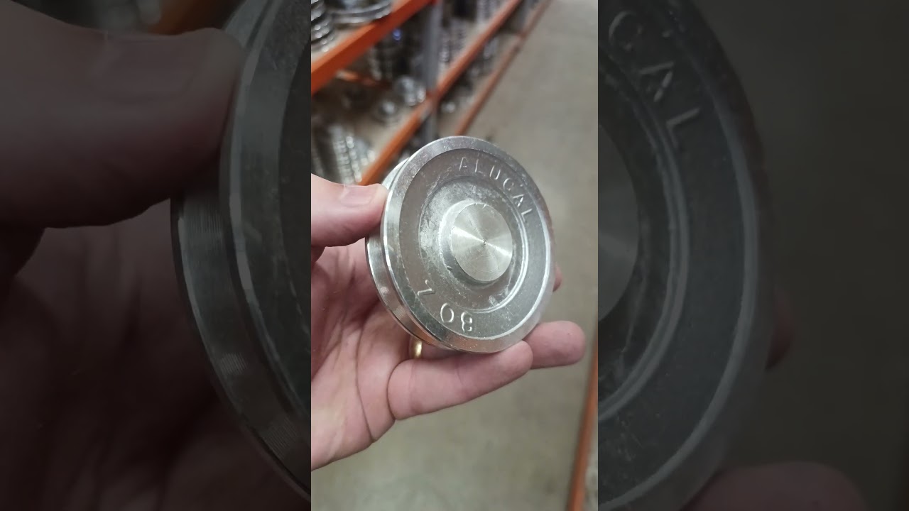 Polia de Alumínio 80mm com 1 Canal Z - Mademil | Santec