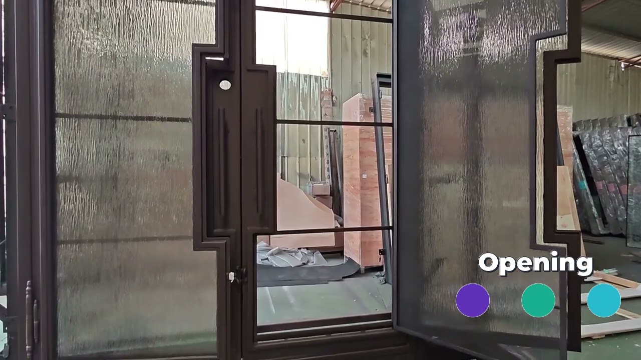 Elevate Your Space with Custom Wrought Iron French Doors! 🚪✨