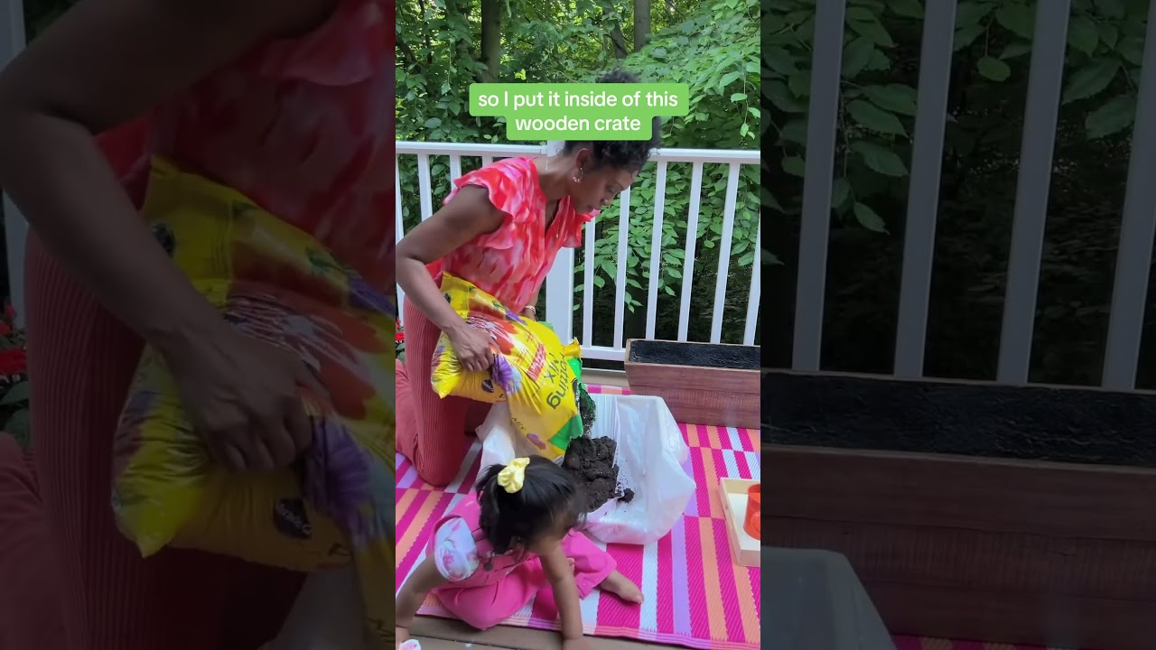 Plant a Garden with Us! Montessori Toddler Activity 