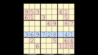 How to Solve Washington Times Sudoku Difficult   30 May, 2025