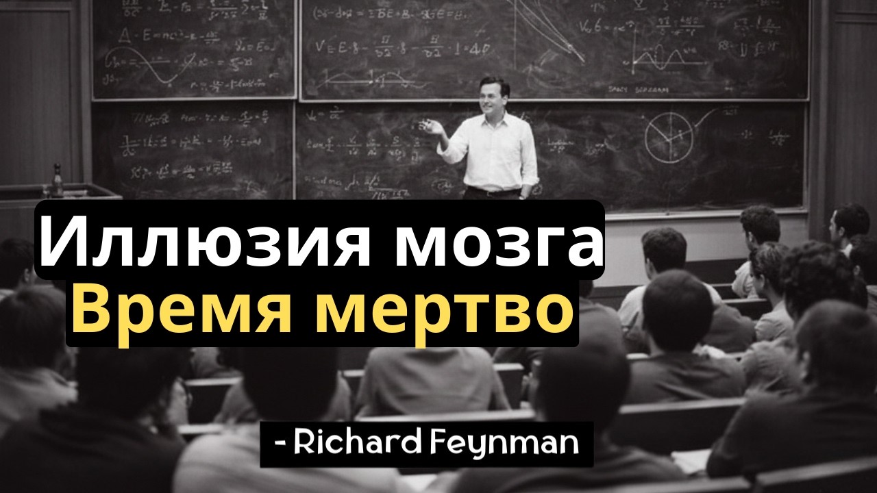 Время не течет — открытие Ричарда Фейнмана меняет всё.