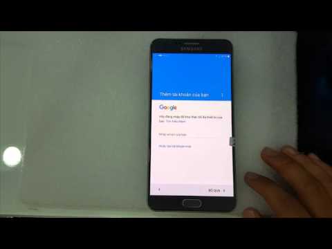 Bypass google account N920C 6.0.1 marshmallow