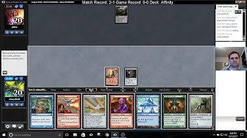 Paupular Decks Ep. 8 R4 Affinity vs. UB Flicker