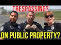 Wastewater Plant Calls Police Over Public Property