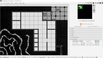 Creating a Battlemat in Worldographer: The Moat House Dungeon