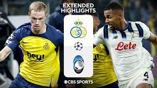 Union St. Gilloise vs. Atalanta: Extended Highlights | UCL League Phase MD 8 | CBS Sports Golazo